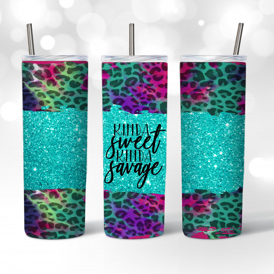 Kinda Sweet Kinda Savage 20oz Insulated Tumbler