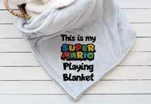 Load image into Gallery viewer, Super Mario Blanket
