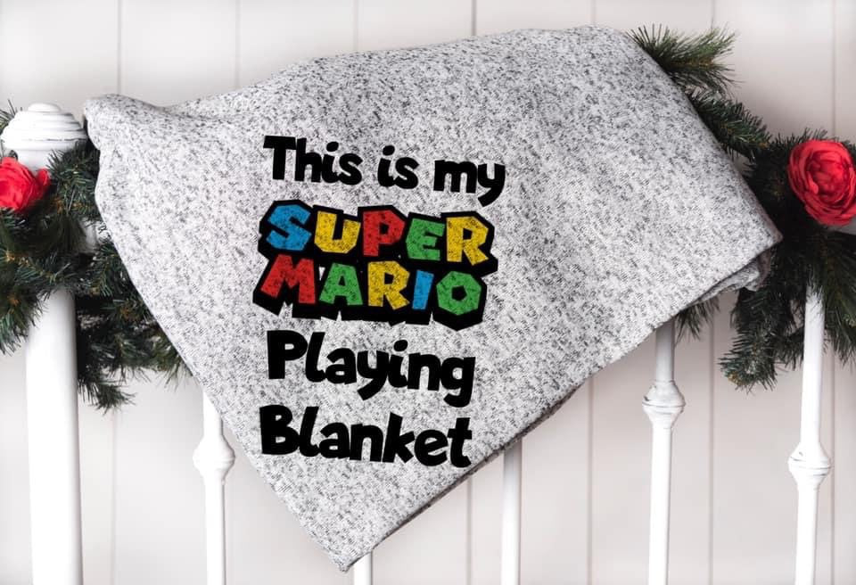 Super Mario Blanket