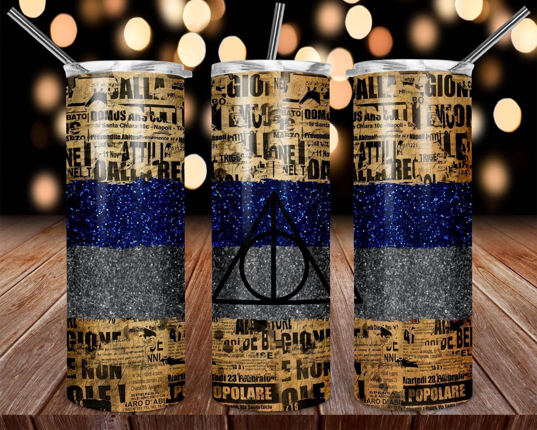 Harry Potter Deathly Hallows 20oz Insulated Tumbler