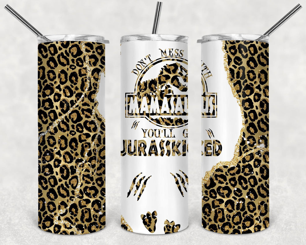 Mama Jurassic 20oz Insulated Tumbler