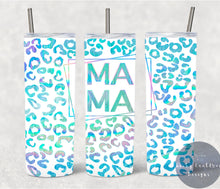 Load image into Gallery viewer, Mama Leopard 20oz Insulated Tumbler
