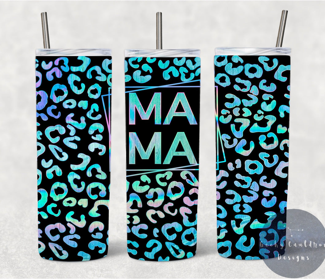 Mama Leopard 20oz Insulated Tumbler