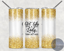 Load image into Gallery viewer, Act Like a Lady 20oz Insulated Tumbler
