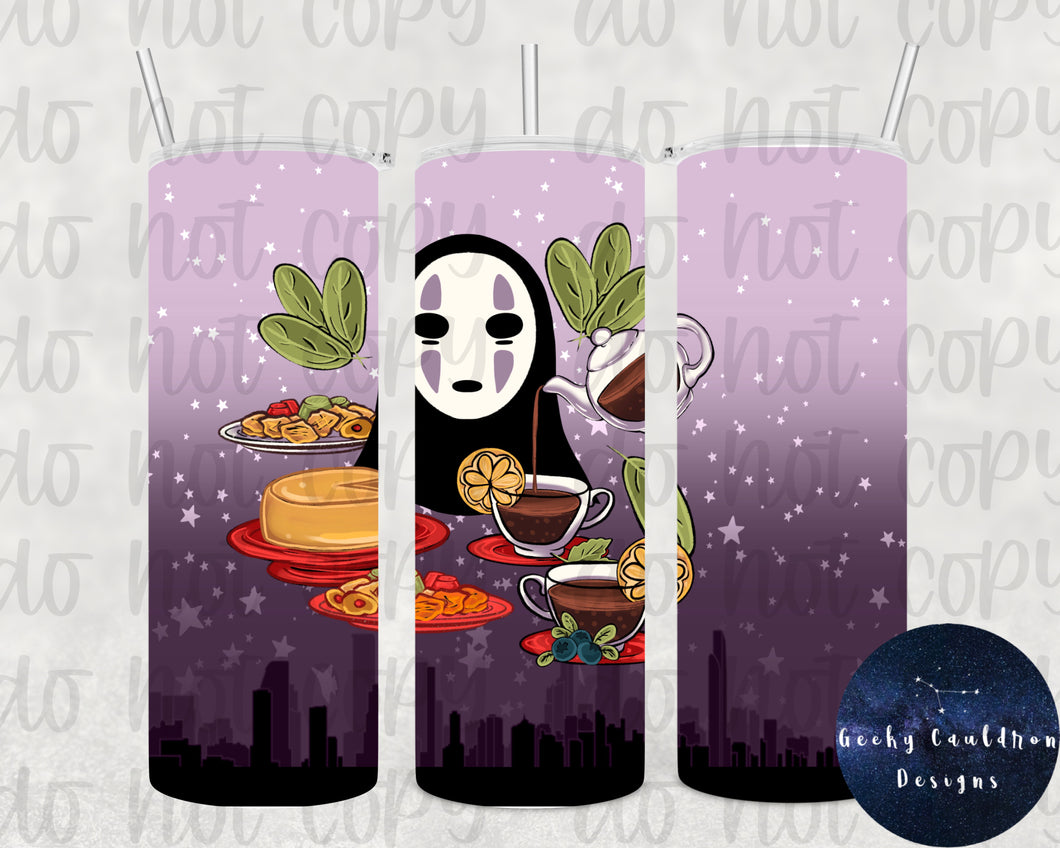 No Face Stainless Steel Tumbler