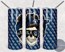 Load image into Gallery viewer, Harry Potter House Skull 20oz Insulated Tumbler
