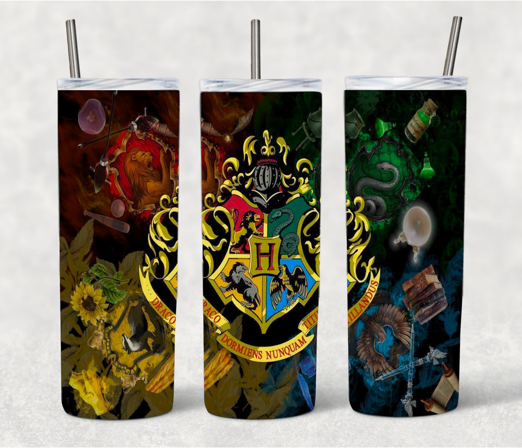 Harry Potter Crest 20oz Insulated Tumbler