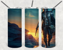 Load image into Gallery viewer, Mandalorian 20oz Insulated Tumbler
